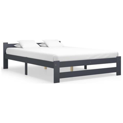 Giroletto Grigio Scuro In Legno Massello Di Pino 140x200 Cm en oferta