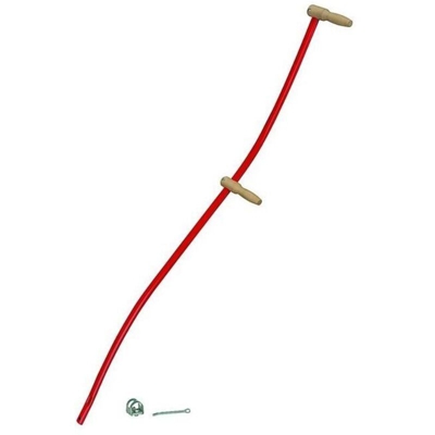 Manico Per Falci Ferro Ovale Con Anello Doppia Vite