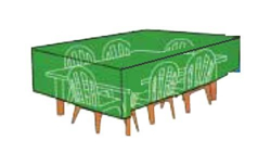 Telo Copertura Pe Per Tavolo Rettangolare Papillon 100X110X220Cm en oferta