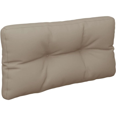 Cuscino per Divano Pallet Talpa 70x40x12 cm - Grigio talpa - Vidaxl