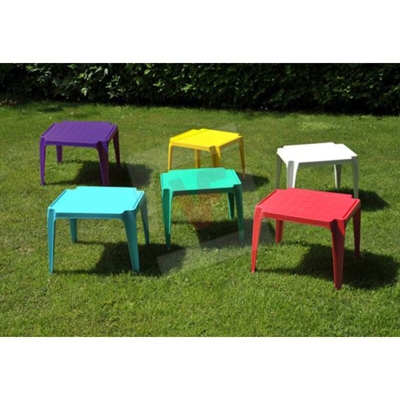 Tavolino Baby Plastica Blu