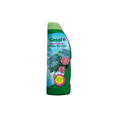 CONCIME LIQUIDO SOLFATO FERROSO LT. 1 PER ORTENSIE (22228) - Gesal
