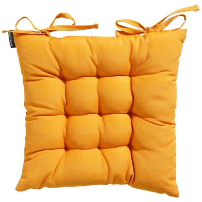 Madison Cuscino da Seduta Panama 46x46 cm Dorato - Oro