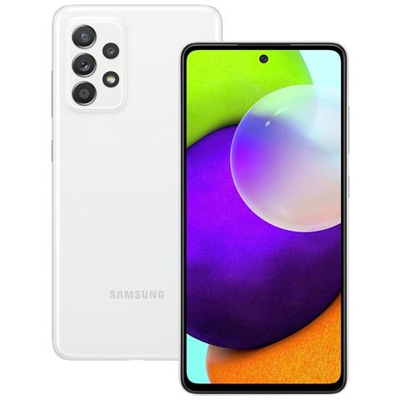 Galaxy A52 128 GB Dual Sim Display 6.5'' Full HD+ Slot Micro SD Quadrupla Fotocamera Android Tim Italia Bianco