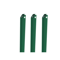 Saette plastificati verdi L - 10 pezzi - Altezza: 1.500 mm en oferta