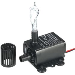 Decdeal - Pompa per acqua piccola DC, pompa sommergibile in miniatura, prevalenza 3 metri, lunghezza della linea 1 metro, DC12V-5W precio