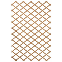 Pergolato da Giardino 100x200 cm Legno Naturale 6041703 - Marrone - Nature características