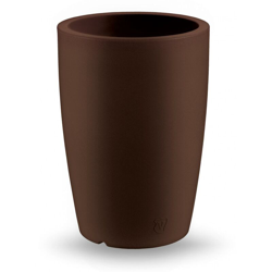 Vaso rotondo in resina 'Genesis' h. 50 cm. Bronzo precio