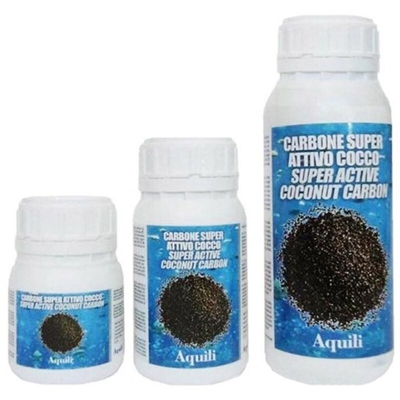 Carbone Super Attivo Cocco 500ml/250gr - Aquili