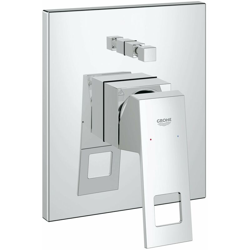 Miscelatore monocomando per vasca Grohe Eurocube a cambio automatico, colorazione: cromo - 24062000 características