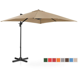 Ombrellone Decentrato Talpa Rotondo Girevole Terrazzo Giardino Ombrello 250 Cm características