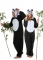 Costume coppia panda per adulto