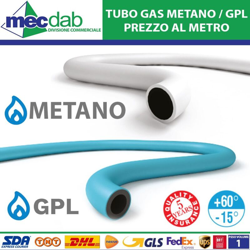 Tubo per gas liquido gpl 8x13 mm lunghezza 100 mt en oferta