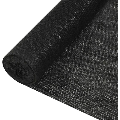 Rete per Privacy Nera 2x10 m in HDPE 195 g/m² - Nero - Vidaxl