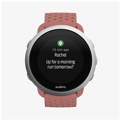 Smartwatch 3 Display 1.69'' GPS Bluetooth Cardiofrequenza Passi Calorie Roso Europa