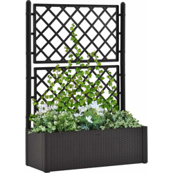 Letto Rialzato da Giardino Graticcio e Irrigazione Antracite - Antracite - Youthup en oferta