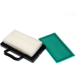 vhbw set di filtri (1x filtro dell'aria, 1x pre-filtro) compatibile con Briggs & Stratton Intek serie V-Twin motore per trattorino tagliaerba en oferta