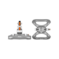 Irrigatore rotante a 4 funzioni 350 m² LINEA BIANCA su base metallica precio