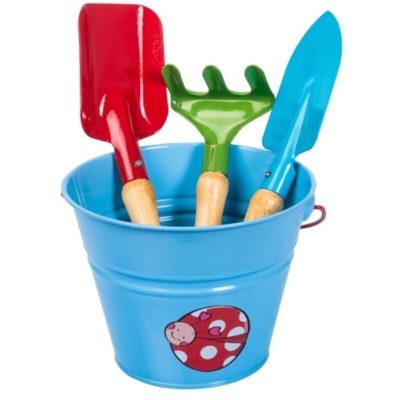 Set attrezzi e secchiello azzurro KIDS GARDEN - Stocker