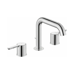 Miscelatore 3 fori per lavabo Duravit C.1, con scarico, 160mm di sporgenza, cromato - C11060006010 en oferta