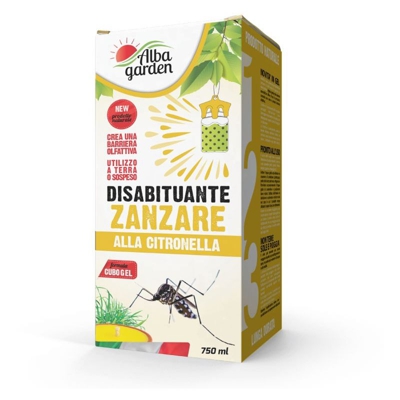 Disabituante repellente barriera zanzare help gel citronella x 750 ml