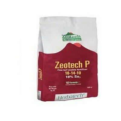 CONCIME PER PRATO ZEOTECH P NPK 10-14-10 25 KG ideale per semina e risemina
