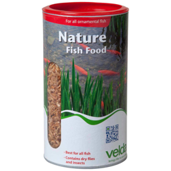 Nature Fish Food 2500ml/260gr - mangime base naturale per tutte le specie di pesci da laghetto - Velda características