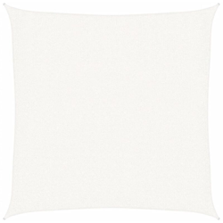 Parasole a Vela HDPE Quadrata 2x2 m Bianca - Bianco - Vidaxl características