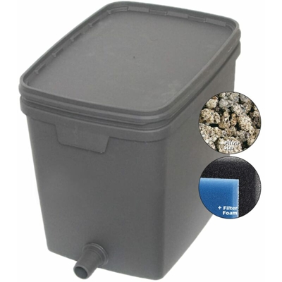 Filtro per Laghetti 20 L 146036 - Nero - Velda