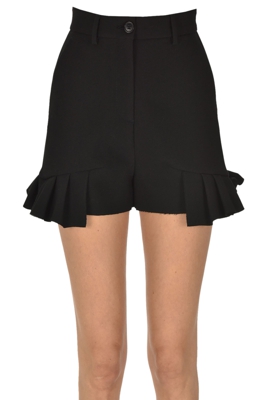 Ruched shorts