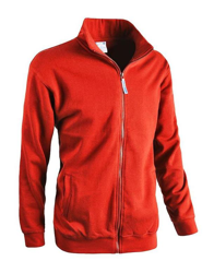 Felpa full zip jump rossa l en oferta