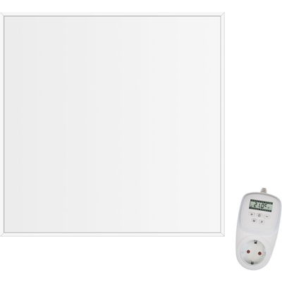 Viesta CF360 62x62 cm Pannello ad infrarossi per riscaldamento Carbon Crystal (tecnologia più recente) ultrasottile per soffitti, panneli radianti