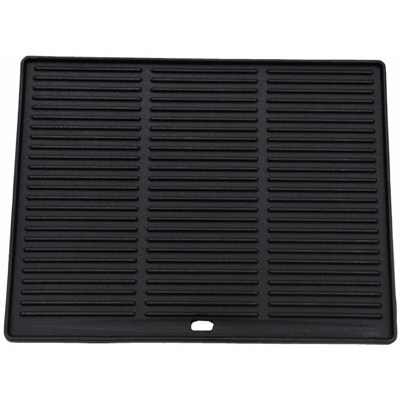 Plancha di cottura barbecue reversibile in ghisa smaltata 45x35cm per la gamma PHÉNIX - Acciaio inossidabile