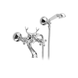 Gruppo vasca con doccia e flessibile doppio uso serie vittoriana - GS en oferta