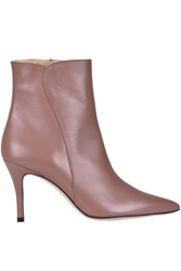 Leather ankle-boots en oferta