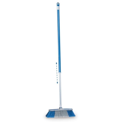 SCOPA SOFT BROOM SILVERBLUE PER INTERNI ART. 11642 - Casabriko
