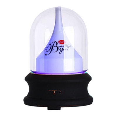 Streamer Diffusore di aromi Bella forma Filtro dell'aria Diffusore di olio essenziale Diffusore di olio essenziale Luce notturna per la casa,Spina UE
