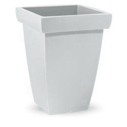 Vaso quadrato in resina 'Swing' h. 40 cm. Bianco características