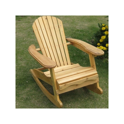 Sedia a Dondolo per Bambini da Esterno o Interno Adirondack - Trueshopping