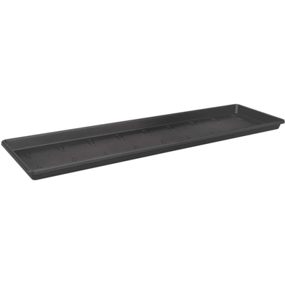 Sottovaso Balcone 40 cm Nero