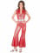Costume tuta disco rossa per donna en oferta