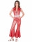 Costume tuta disco rossa per donna