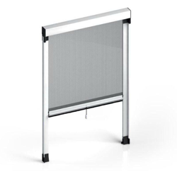 Zanzariera a rullo 'Gold roll' per porte e finestre adattabile su misura in kit -VERTICALE / 140 X H 170 CM / BRONZO OSSIDATO en oferta
