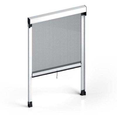 Zanzariera a rullo 'Gold roll' per porte e finestre adattabile su misura in kit -VERTICALE / 140 X H 170 CM / BRONZO OSSIDATO