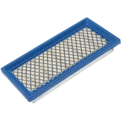 vhbw filtro di ricambio (1x filtro dell'aria) compatibile con Briggs & Stratton 093400, 115400, 133400, 134400, 135400 tagliaerba, bianco / blu