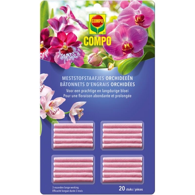 fertilizzanti bastoni orchidee 20 pezzi - Compo