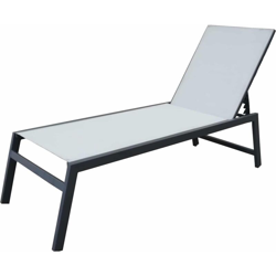 Lettino Alluminio Pisa 203x64x43 cm - Chillvert en oferta