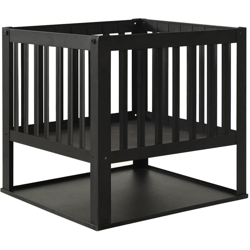 vidaXL Braciere 40x40x40 cm in Acciaio - Nero precio