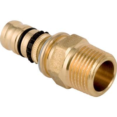 Mepla Raccordo Dritto Maschio 26 x 1 Pollici | 613.537.00.5 - Geberit