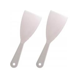 Set 2 Spatole Triangolare Coltello Rf_111 Per Pizza 50Mm Plastica Raschietto Paletta en oferta